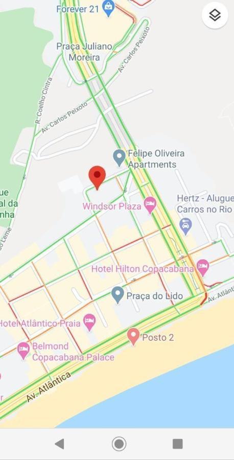 Quarto E Sala Silencioso Em Copacabana 里约热内卢 外观 照片